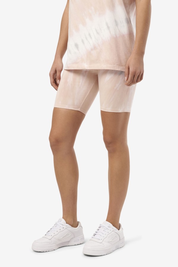 Fila Outlets Gardenia/White/Belgian Block Taima Tie Dye Bike Short