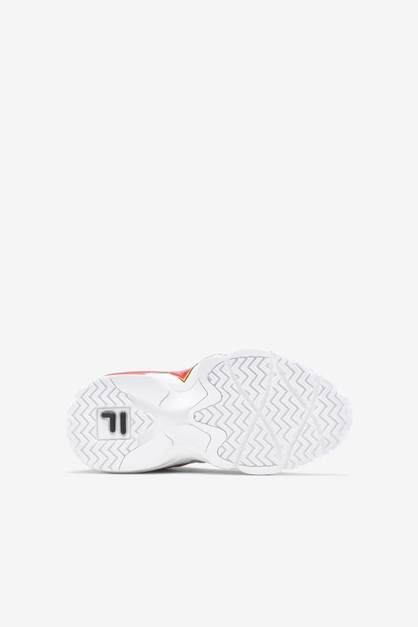 White/Gold/Red Fila Outlets Big Kids\' Mb