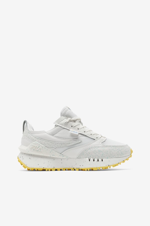 Women's Renno N-Generation Green Splatter White/White/Blue Fog Fila Outlets