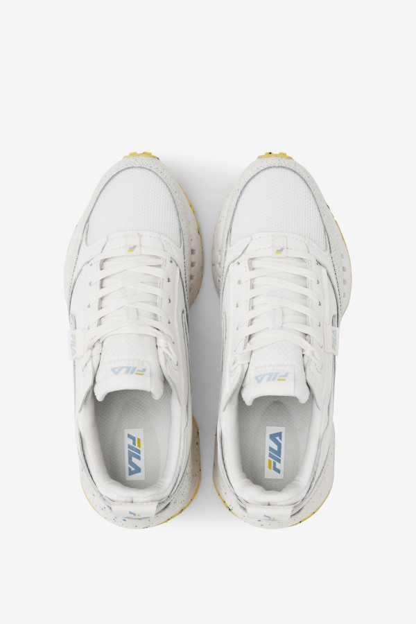 Women\'s Renno N-Generation Green Splatter White/White/Blue Fog Fila Outlets