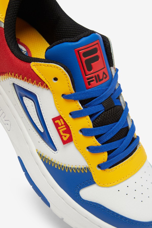 Black/Blue Fila Outlets Little Kids\' Lnx-100 Chain Stitch