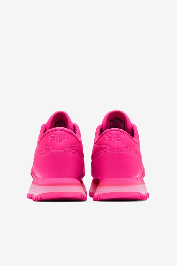 Fila Outlets Women\'s Orbit Stripe Pink Glo/Pink