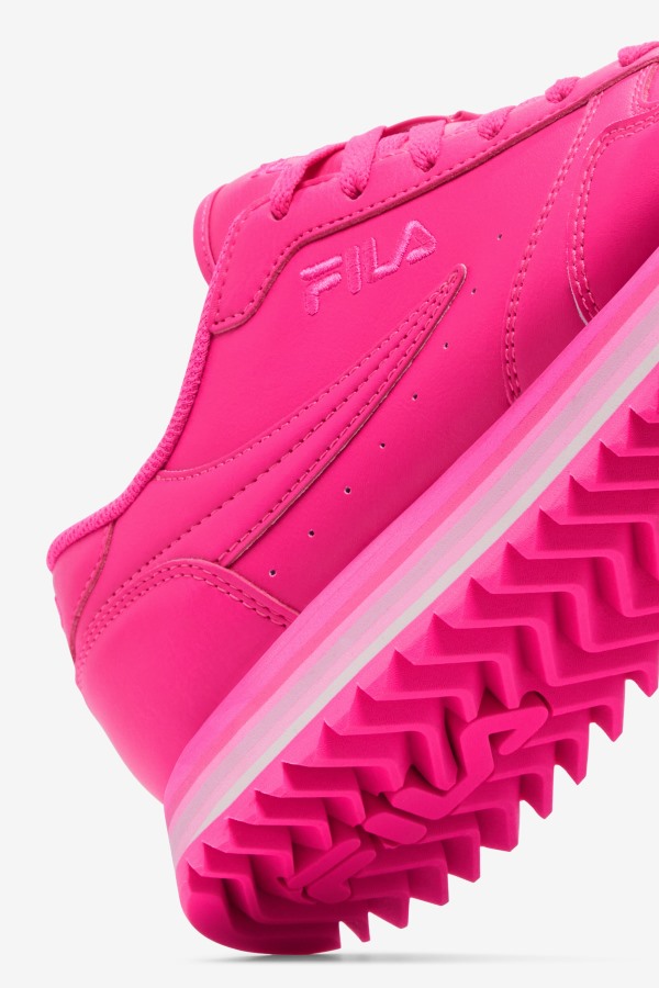 Fila Outlets Women\'s Orbit Stripe Pink Glo/Pink