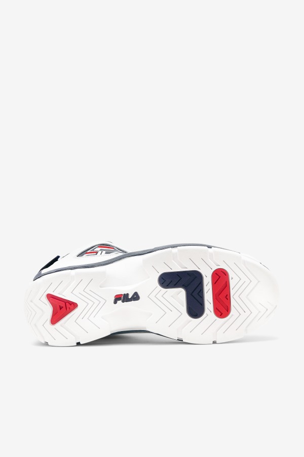 White/Navy/Red Men\'s Grant Hill 2 Fila Outlets