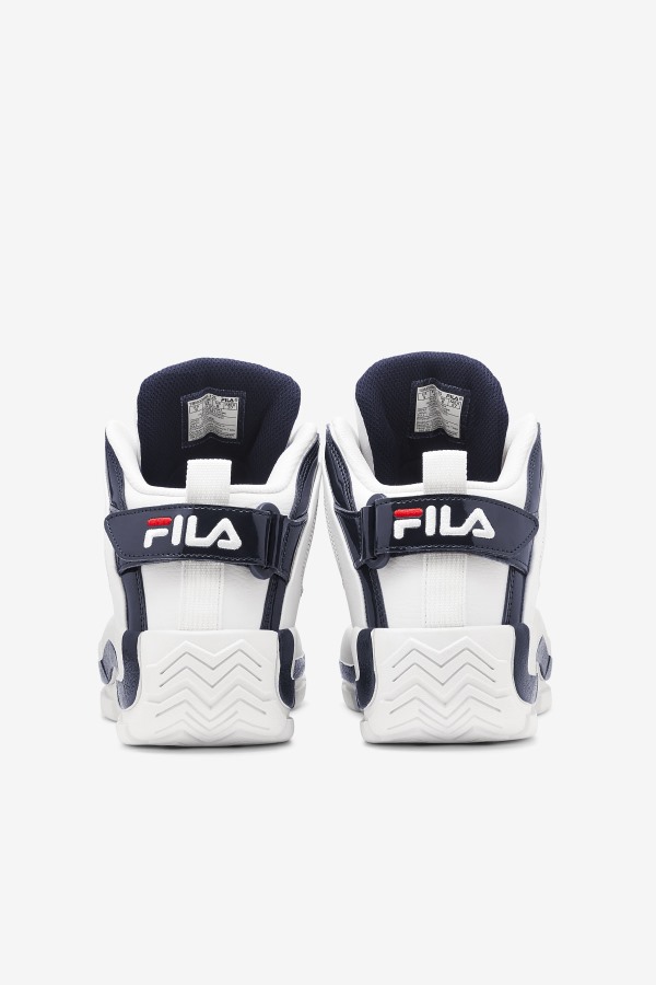 White/Navy/Red Men\'s Grant Hill 2 Fila Outlets