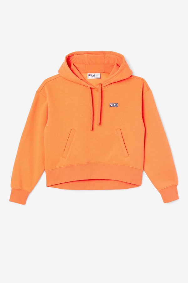 Fiery Coral Fila Outlets Marina Hoodie