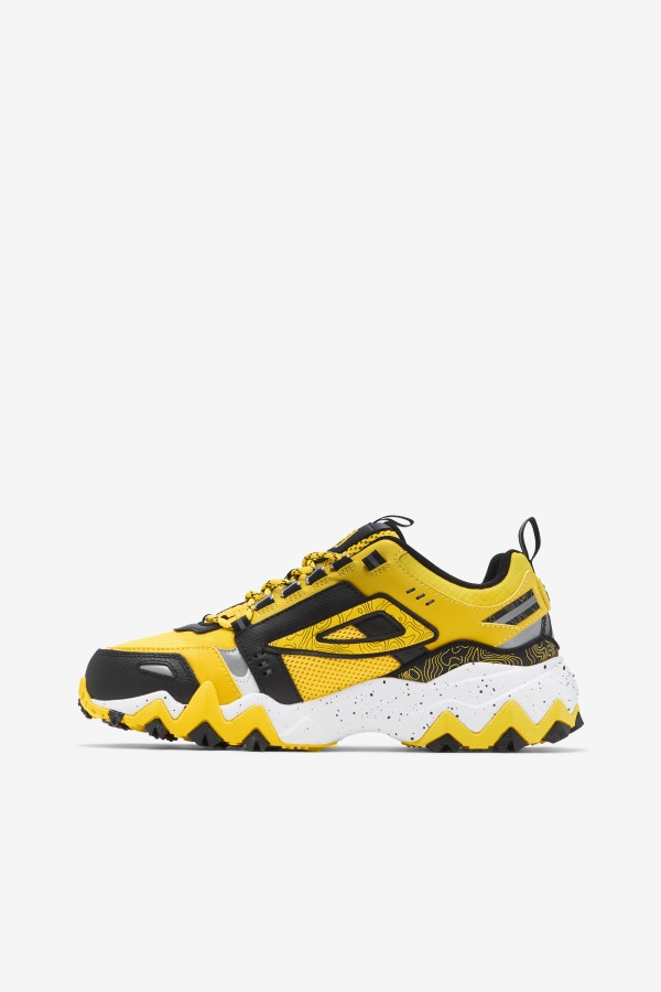 Fila Outlets Lemon/Black/White Women\'s Oakmont Tr