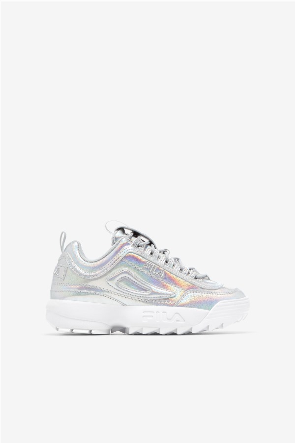 Big Kids' Disruptor 2 Premium Iri Iridescent Fila Outlets