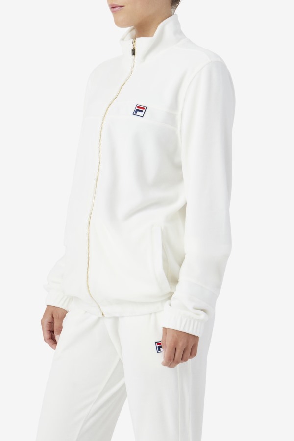 Egret Fila Outlets Ravid Velour Jacket