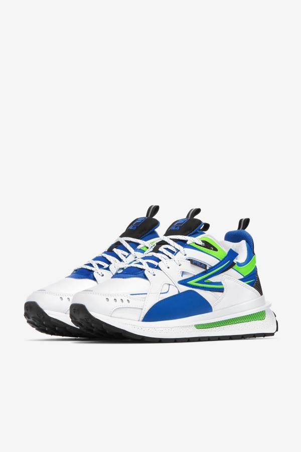 Men\'s Sandenal Fila Outlets White/Blue/Green