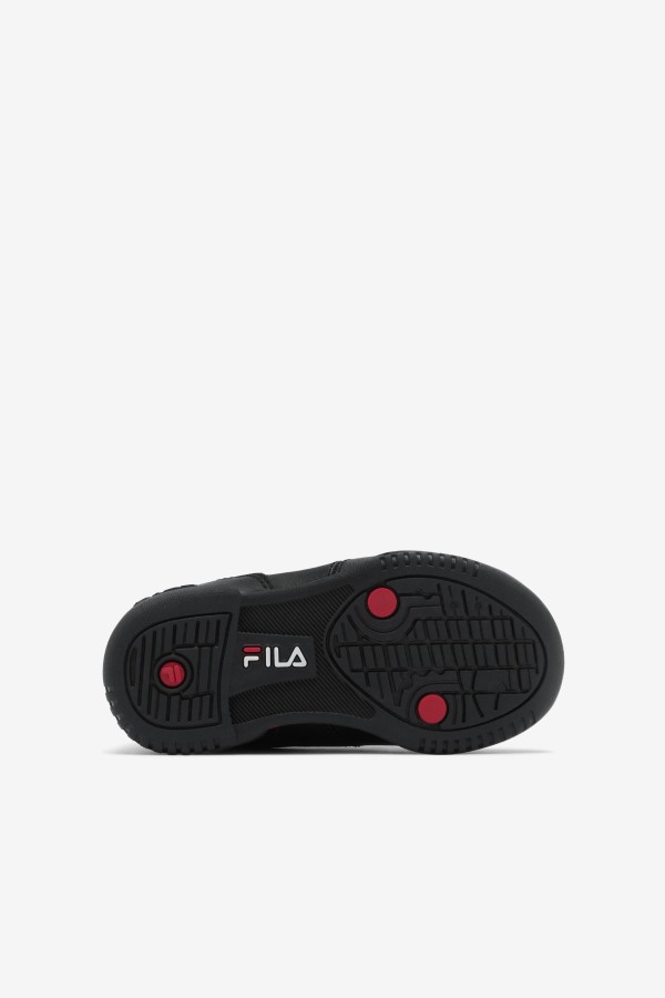 Black/Red/White Fila Outlets Toddler\'s Original Fitness
