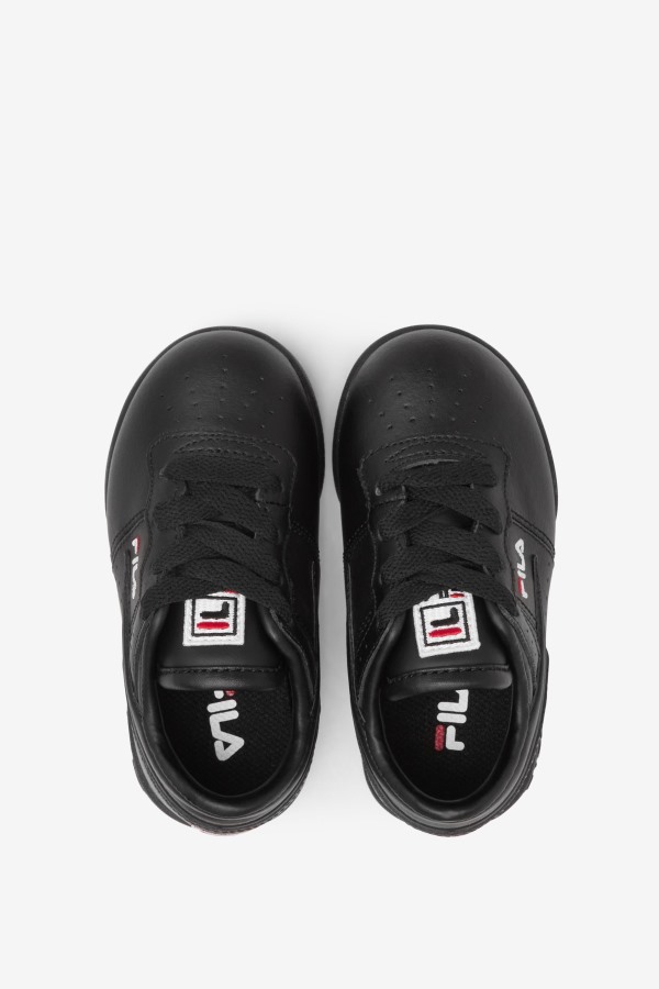 Black/Red/White Fila Outlets Toddler\'s Original Fitness