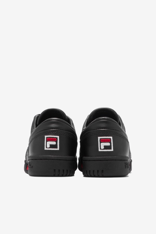 Black/Red/White Fila Outlets Toddler\'s Original Fitness