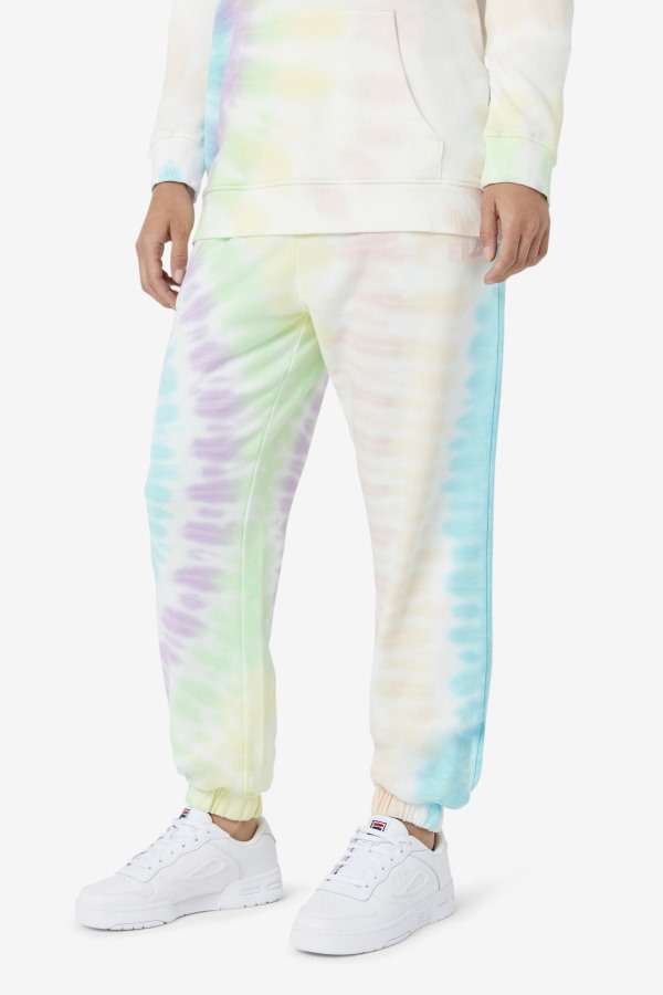 Fila Outlets Double Cream Tie Dye Raleigh Tie Dye Jogger