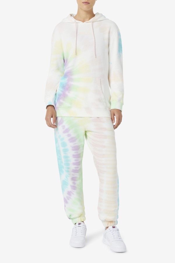 Fila Outlets Double Cream Tie Dye Raleigh Tie Dye Jogger