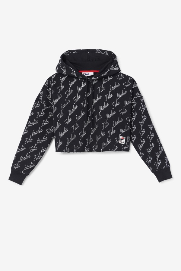 Gianna Hoodie Black/Gardenia Fila Outlets