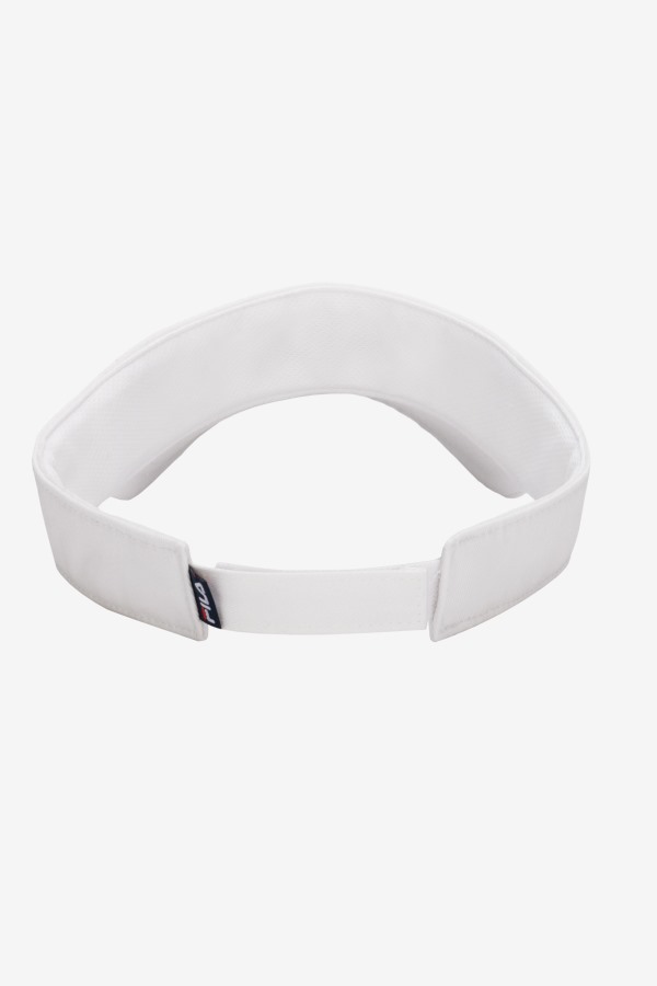 Fila Outlets White Embroidered Visor
