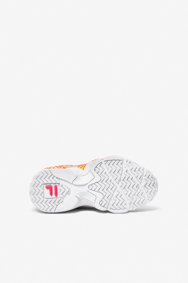 Fila Outlets Big Kids\' MB Fiery Coral/White/Lime Punch