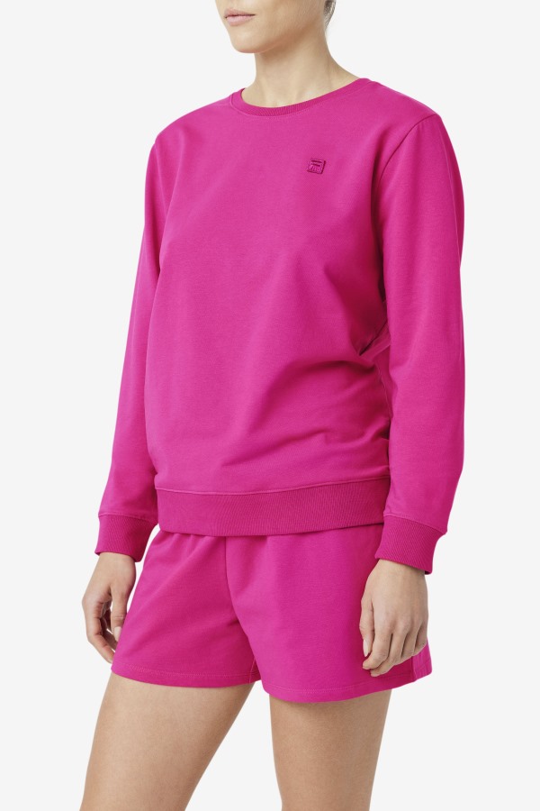 Fila Outlets Kaydence Crew Festival Fuchsia