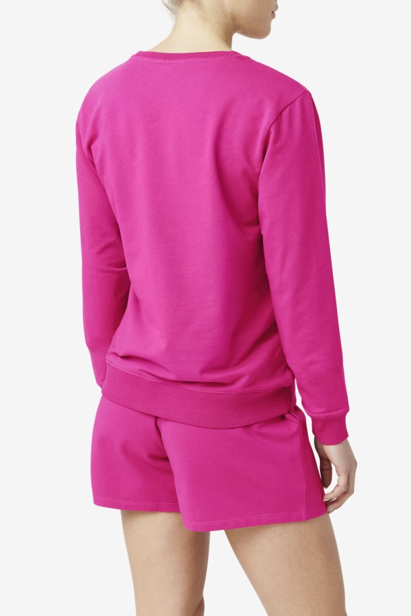 Fila Outlets Kaydence Crew Festival Fuchsia