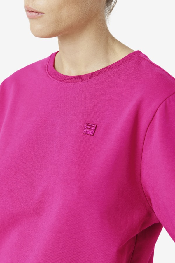 Fila Outlets Kaydence Crew Festival Fuchsia
