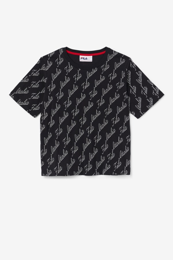 Fila Outlets Elizabeth Tee Black/Gardenia