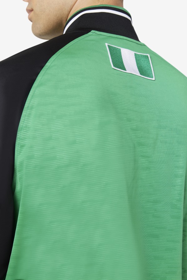 Nigeria Track Jacket Fila Outlets Jelly Bean/Black/White