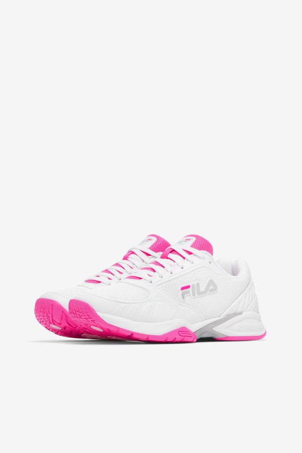 Fila Outlets White/Pink Women\'s volley zone