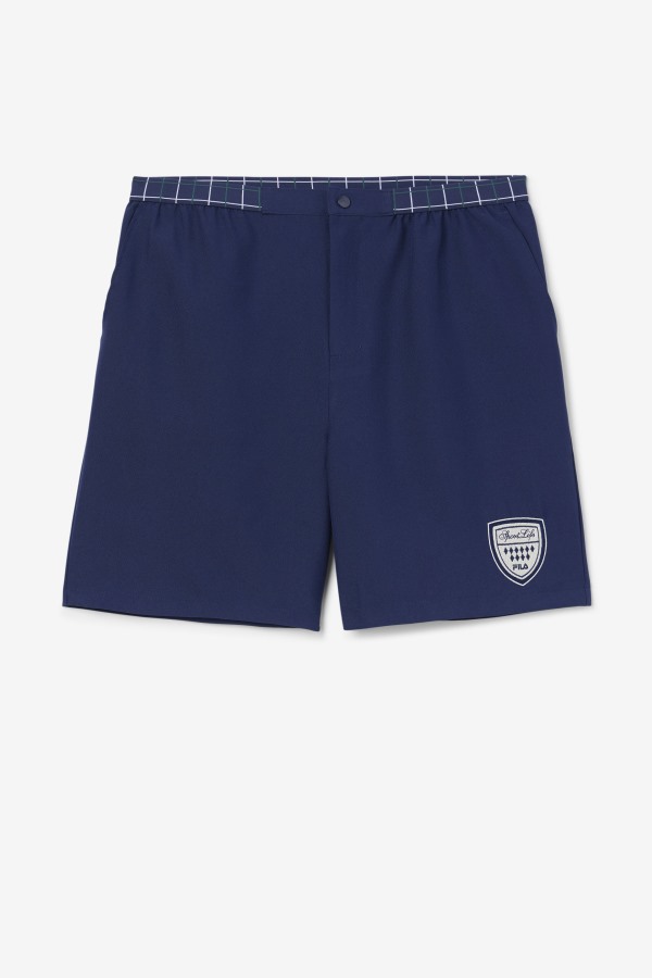 Fila Outlets Navy/Gardenia/White/June Bug Anyz Short