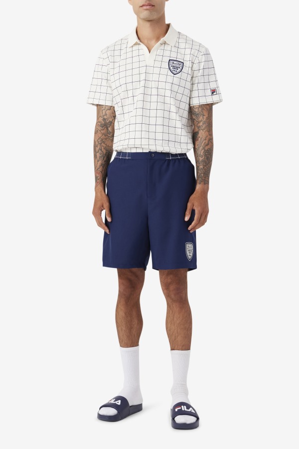 Fila Outlets Navy/Gardenia/White/June Bug Anyz Short