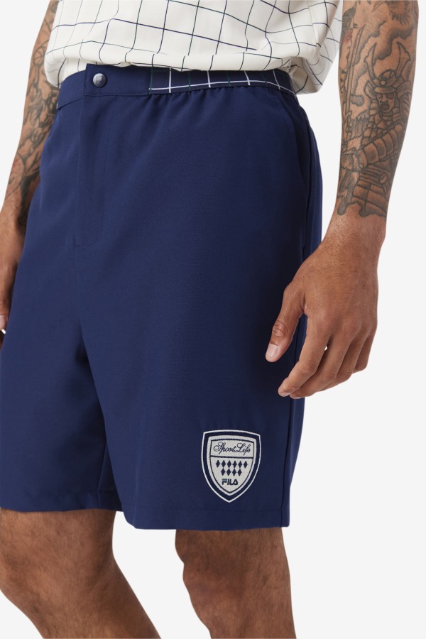 Fila Outlets Navy/Gardenia/White/June Bug Anyz Short