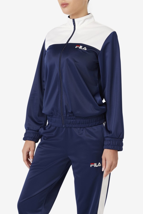 Navy McKenna Track Jacket Fila Outlets