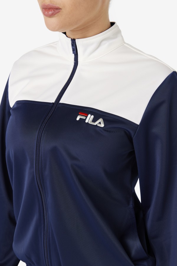 Navy McKenna Track Jacket Fila Outlets