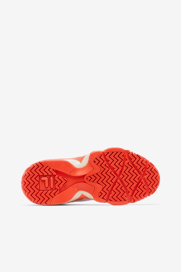 Women\'s Mb White/Mandarin Red/Gardenia Fila Outlets