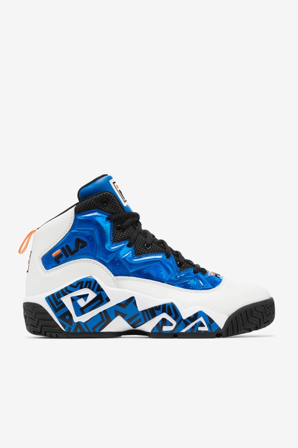 Fila Outlets White/Blue/Orange Men's MB Night Walk