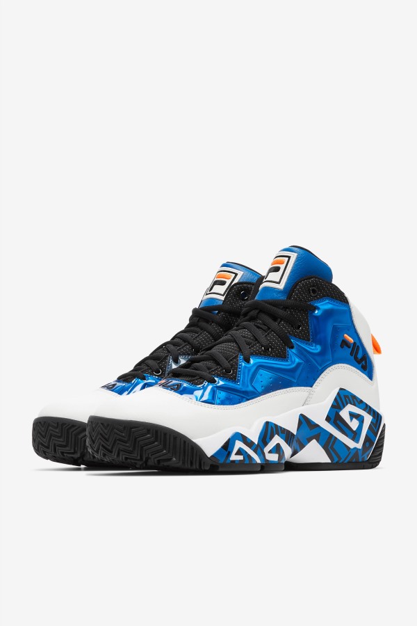 Fila Outlets White/Blue/Orange Men\'s MB Night Walk