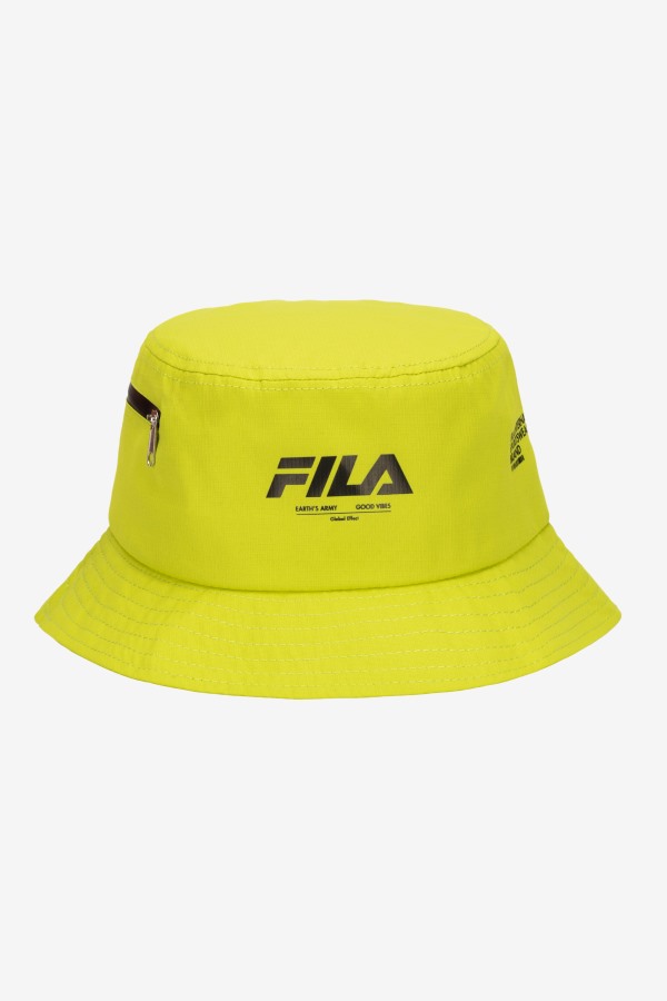 Lime Punch Ripstop Bucket Hat Fila Outlets