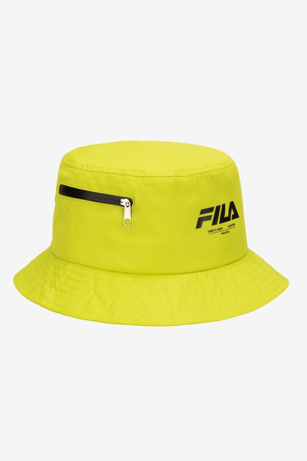 Lime Punch Ripstop Bucket Hat Fila Outlets