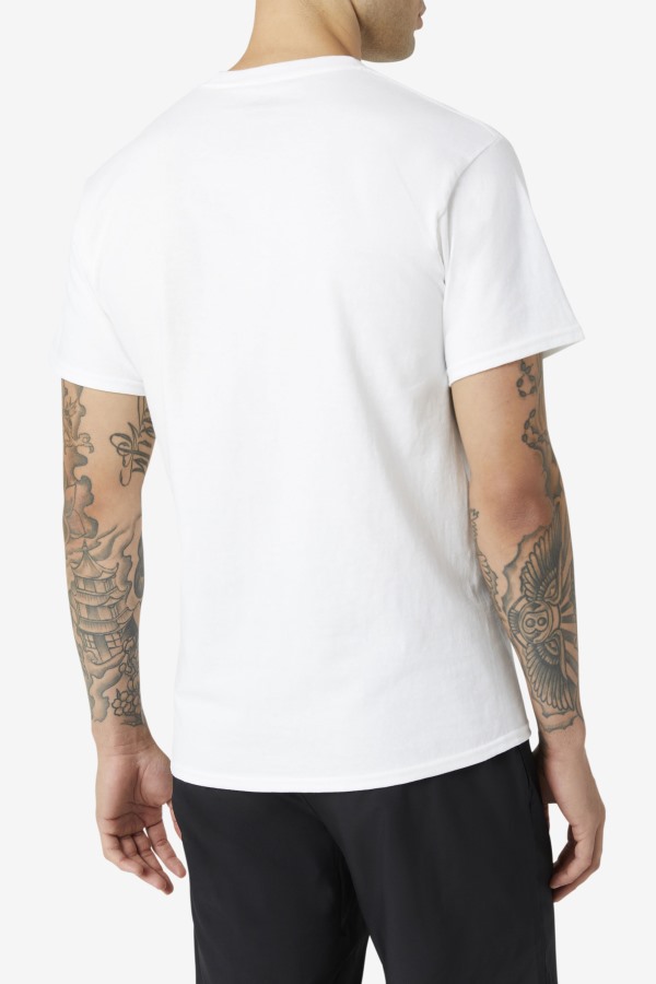 Fila Outlets White Pickleball Paddle Tee