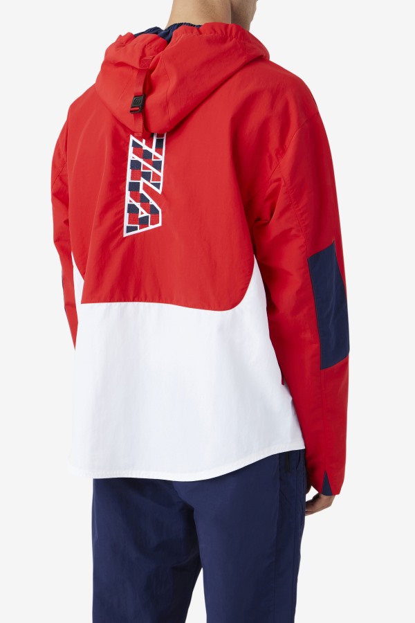 Bevans Park Anorak Red Fila Outlets