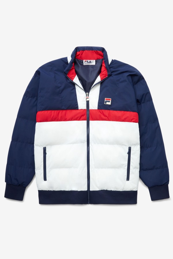 Fila Outlets Navy/Red/White fausto ski jacket