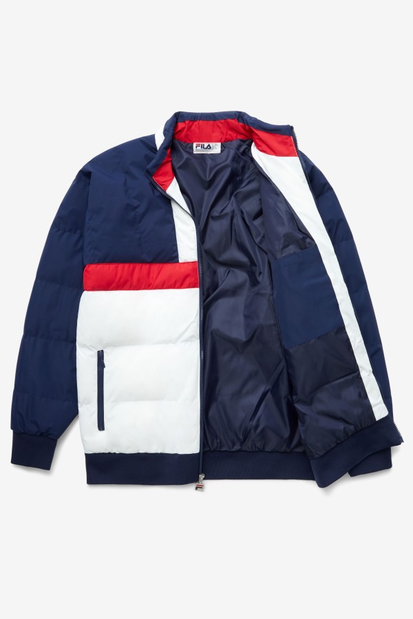 Fila Outlets Navy/Red/White fausto ski jacket