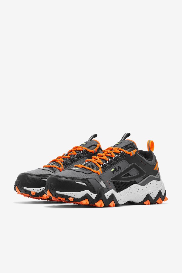 Fila Outlets Men\'s Oakmont Tr Castlerock/Black/Orange