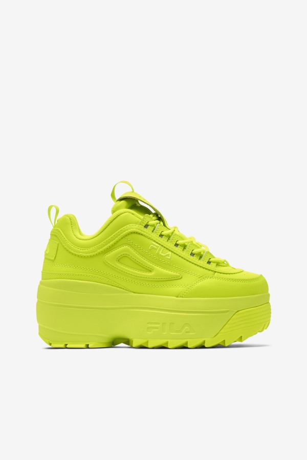 Women's Disruptor 2 Wedge Yellow Fila Outlets