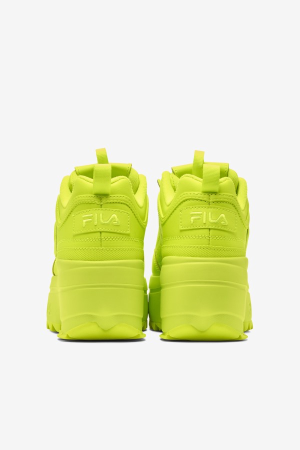 Women\'s Disruptor 2 Wedge Yellow Fila Outlets