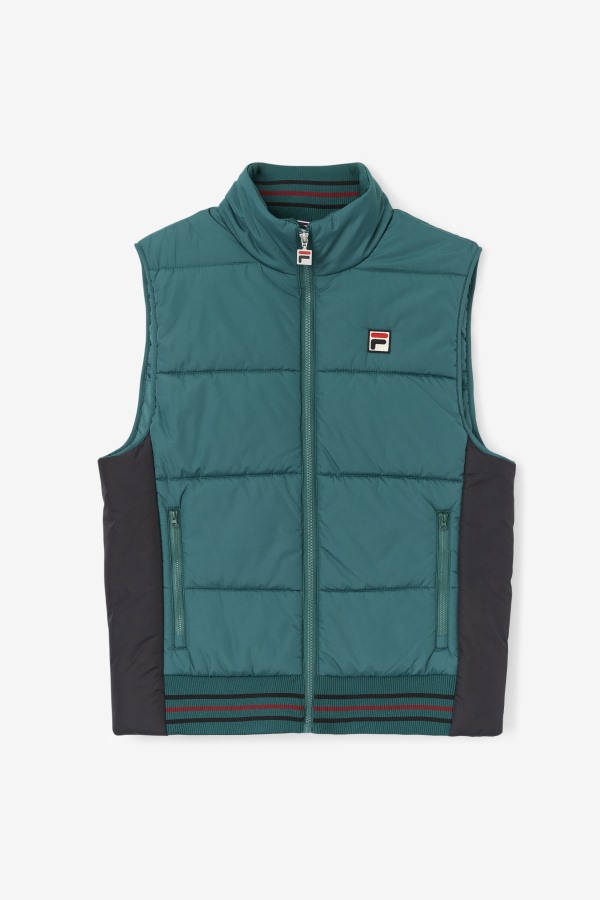 Matias Vest June Bug/Black Fila Outlets