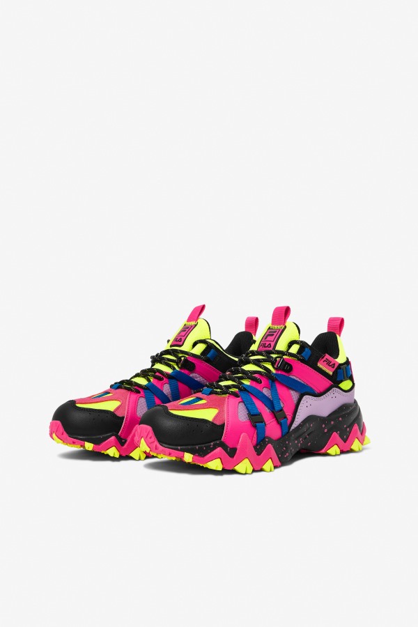 Fila Outlets Women\'s Excursion Yellow/Crocus Petal/Pink Glo