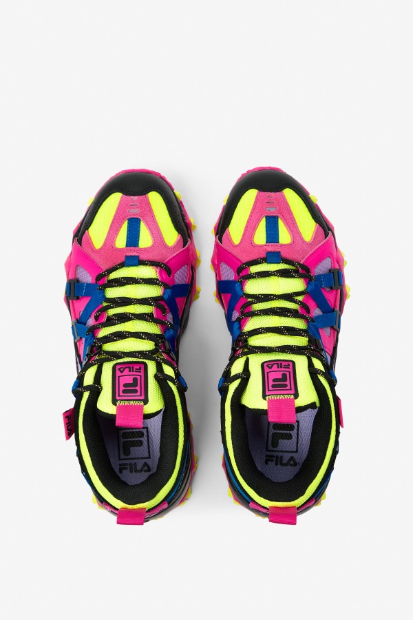 Fila Outlets Women\'s Excursion Yellow/Crocus Petal/Pink Glo