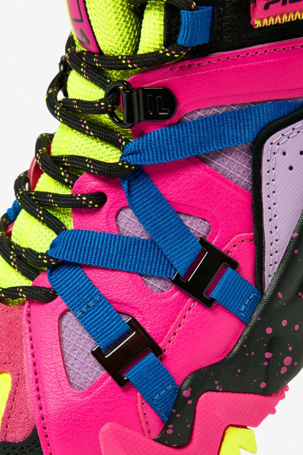 Fila Outlets Women\'s Excursion Yellow/Crocus Petal/Pink Glo
