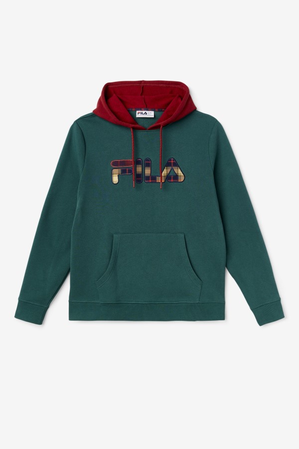 Fila Outlets Harnoop Hoodie June Bug/Rhubarb/Saffron